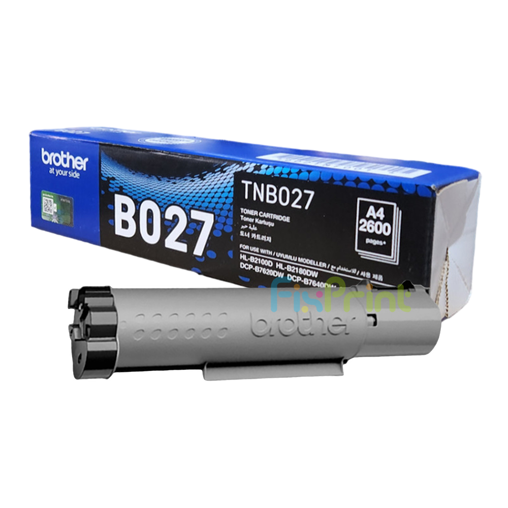 Cartridge Toner Original TN-B027 TNB027 Black Printer Brother HL-B2180DW DCP-B7640DW MFC-B7810DW