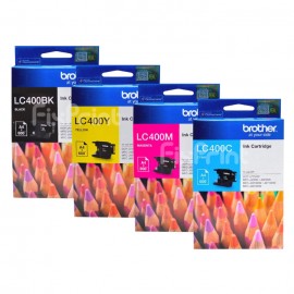 Cartridge Tinta Brother LC400 LC400Y LC-400 Yellow Original, Printer DCP-J725DW MFC-J430W J625W J5910DW J6710DW J6910DW