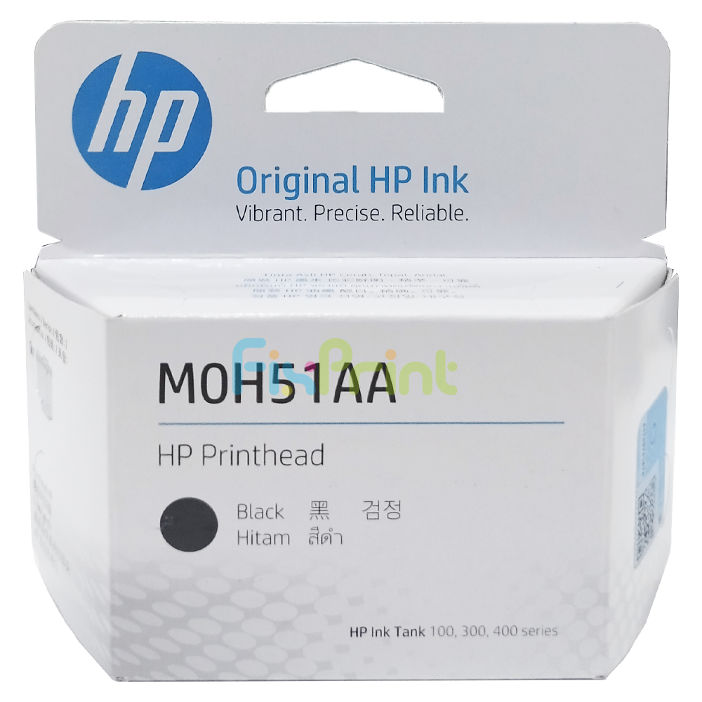 Print Head Original Cartridge Tinta HP M0H51AA GT5810 GT5820 GT51 Black, Head M0H51AA HP Deskjet GT-5810 GT-5820 - HP InkTank 115 315 415 319 419 310 410