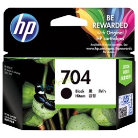 Cartridge Original HP 704 Black CN692AA, Tinta Printer HP Deskjet Advantage 2010 (K010a) 2060 All-in-One