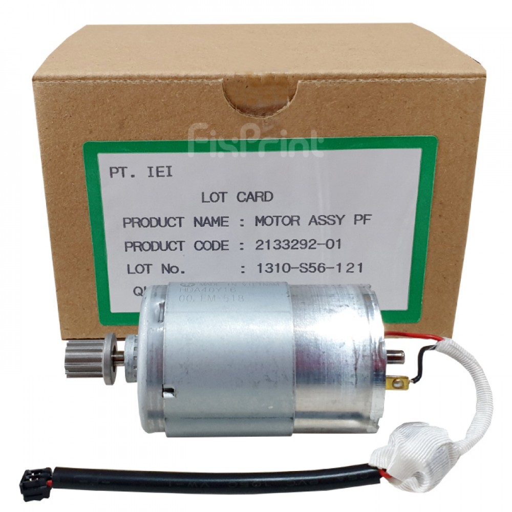 Dinamo Bawah Epson L1800 L1300 R1390 T1100 R1400 R2000 Motor PF Paper Feed Original, Part Number 2133292-01