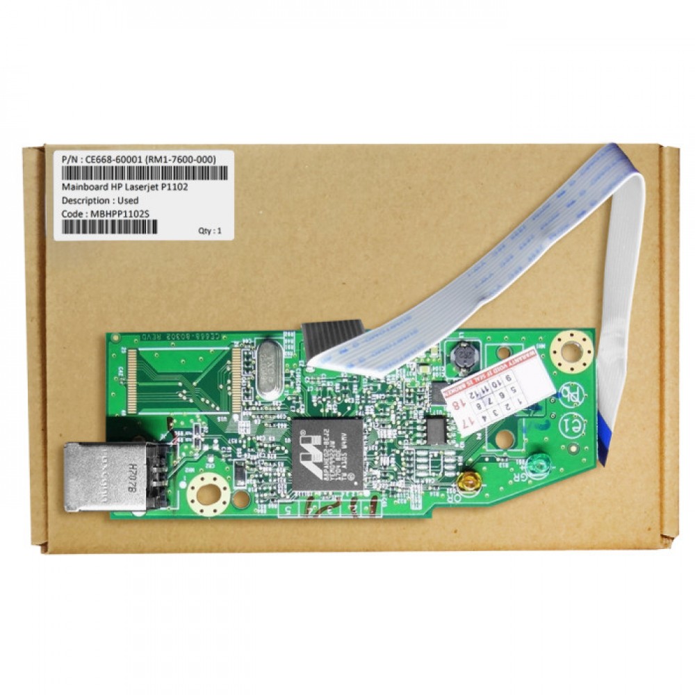 Board HP Laserjet Pro P1102 Used, Mainboard HP Laserjet P1102 Used, Motherboard HP P1102