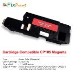 Cartridge Toner Compatible Printer Xe CP105 CP215W CM215 CM215FW CP205 CM205 Magenta [CT201593], Color Printer